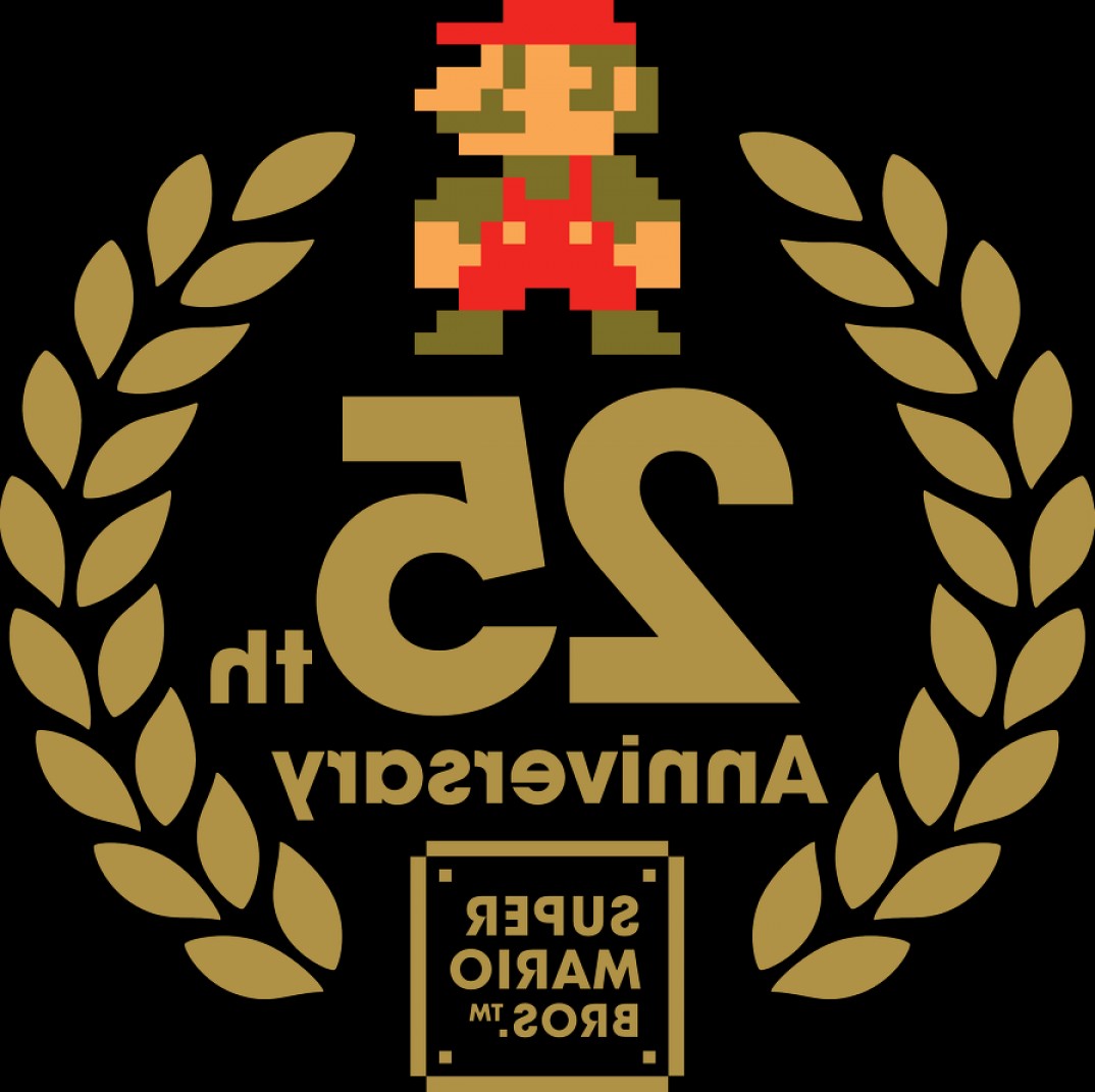 1074x1071 Super Mario Bros Th Anniversary Vector Logo Newwaysys