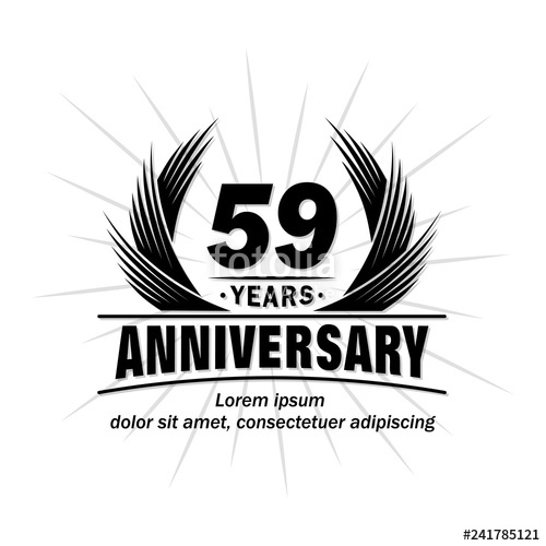 500x500 Years Design Template Anniversary Vector And Illustration