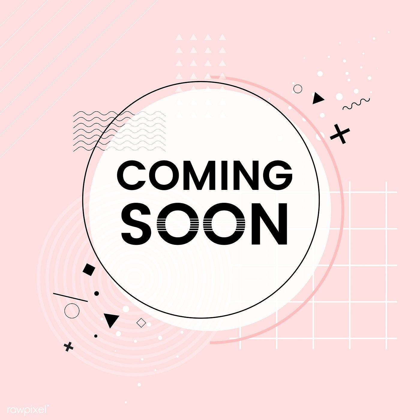 1400x1400 Coming Soon Shop Announcement Vector Free Image