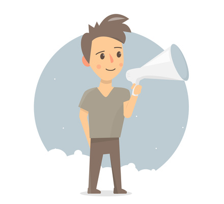 440x400 Page Announcement On Curated Vector Illustrations, Stock Royalty