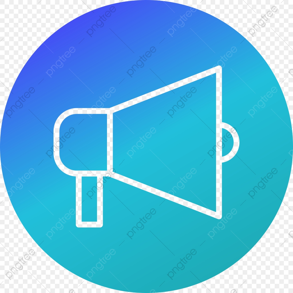 1024x1024 Announcement Vector Icon, Announcement Icon, Loud Speaker Icon