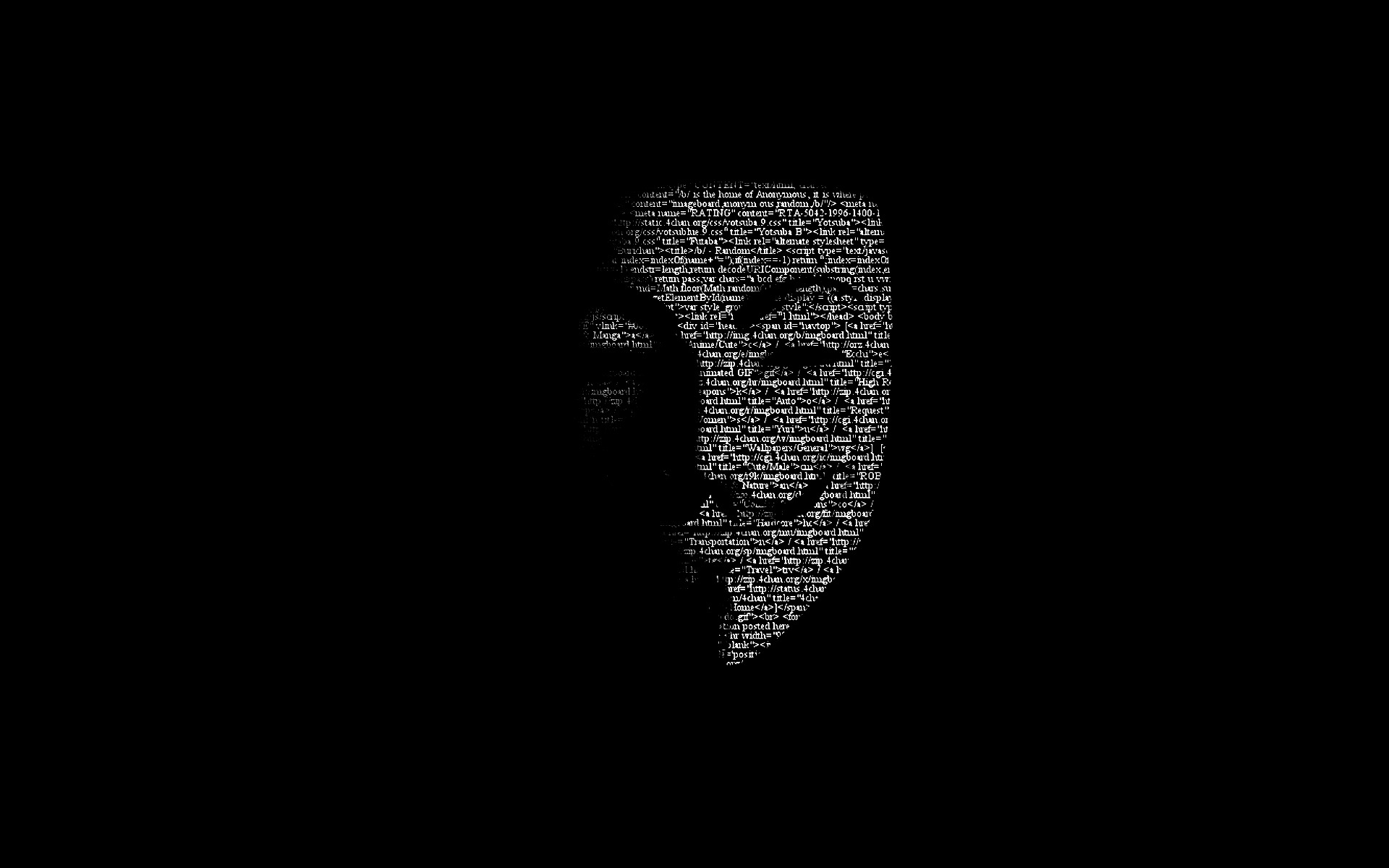 1920x1200 Anonymous Mask Wallpaper