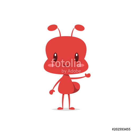 Cute Ant Vector Isolated Stock Image And Royalty Free Vector 500x500 Cute Ant Vector Isolated Stock Image And Royalty Free Vector