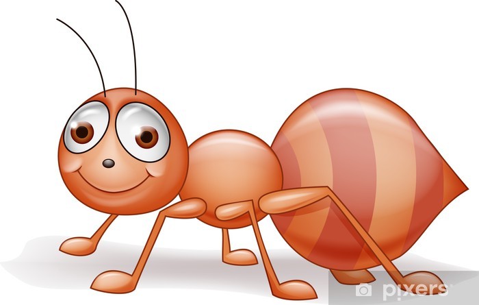 Vector Illustration Of Ant Cartoon Wall Mural 700x445 Vector Illustration Of Ant Cartoon Wall Mural