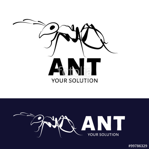 500x500 Ant Vector Logo Stock Image And Royalty Free Vector