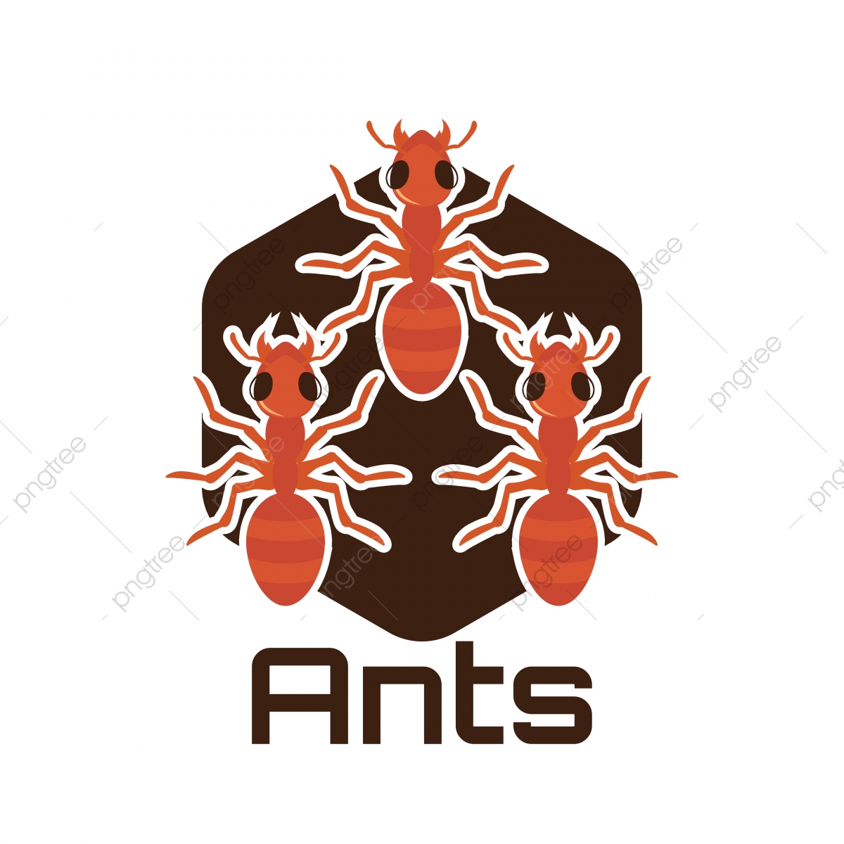 1200x1200 Ants Logo Vector Illustration, Ant, Antenna, Ants Png And Vector
