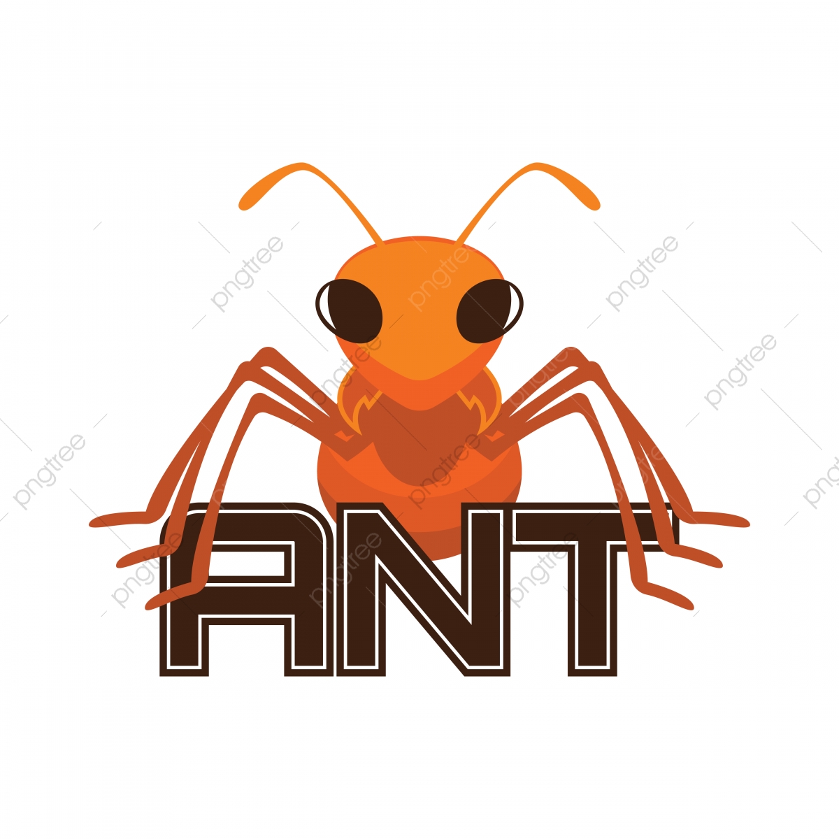 1200x1200 Ants Logo Vector Illustration, Ant, Antenna, Branding Png
