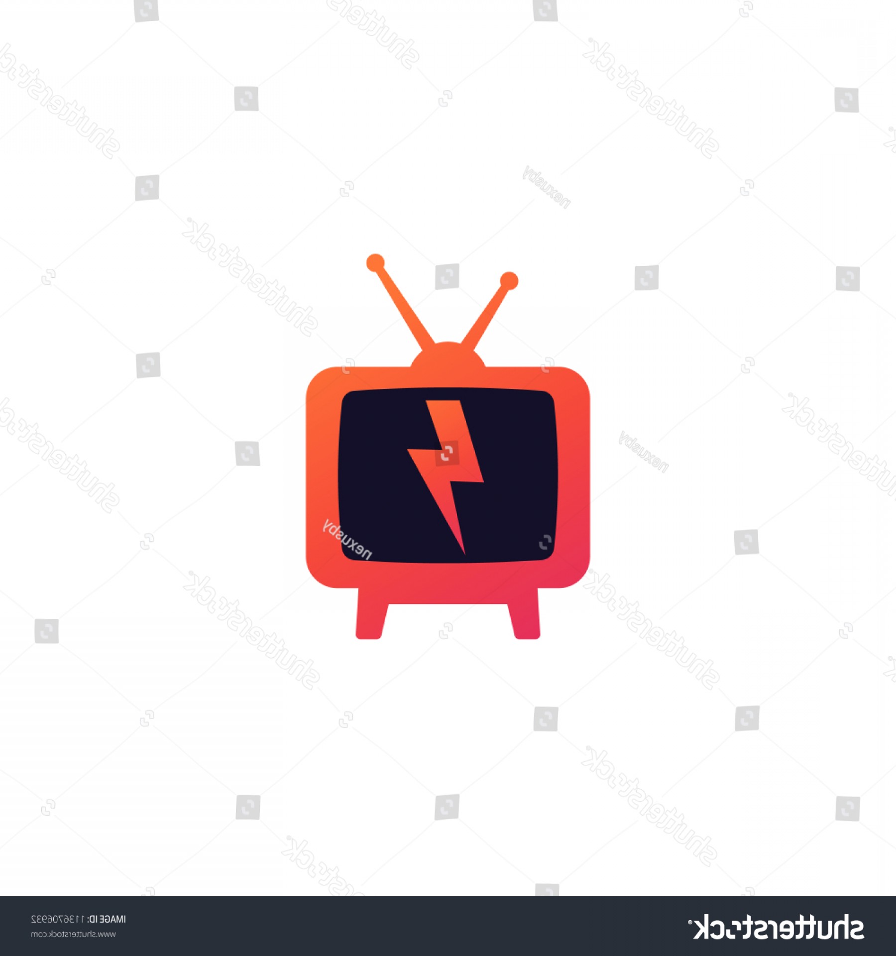 1800x1920 Tv Antenna Vector Logo On White Soidergi