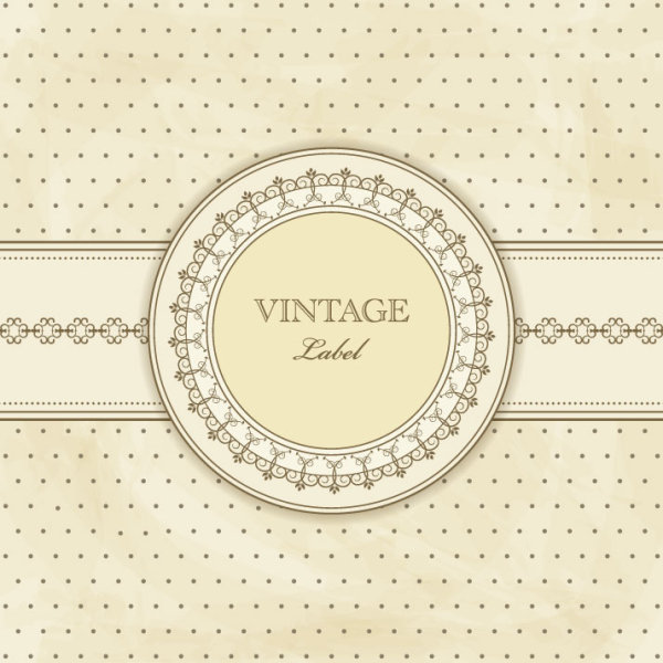 600x600 Vintage Lace Background Vector Free Download