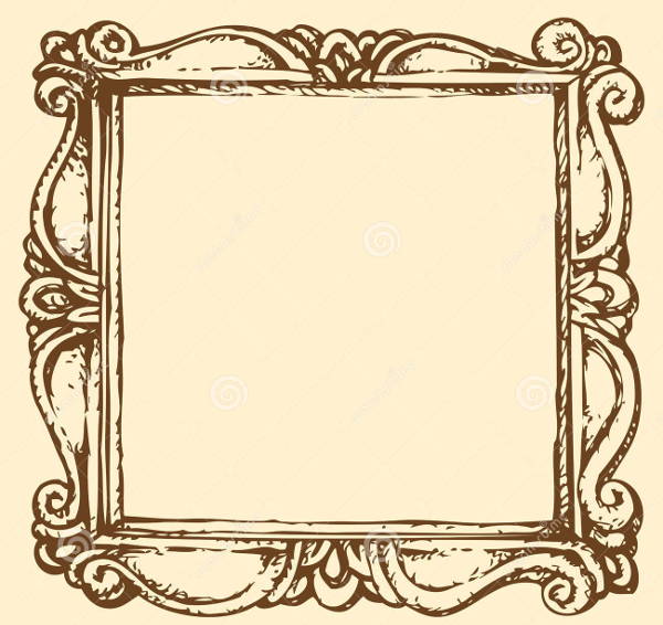 Antique Frame Vector