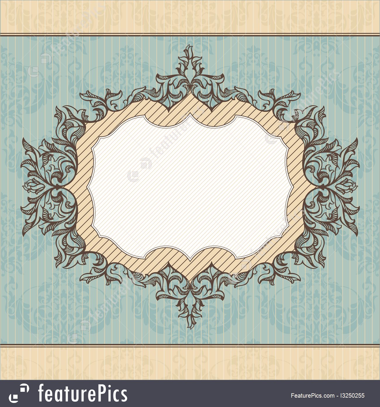 1300x1392 Illustration Of Royal Vintage Frame
