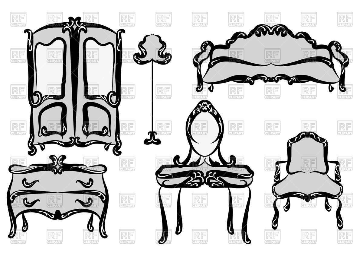 1200x849 Antique Furniture Vector Image Of Objects Arkela