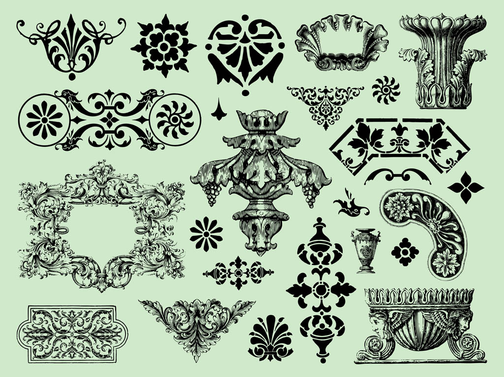 1024x765 Antique Graphics Vector Art Graphics