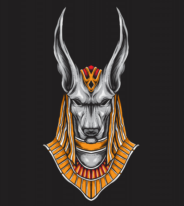 626x700 Anubis Vector Art Vector Premium Download