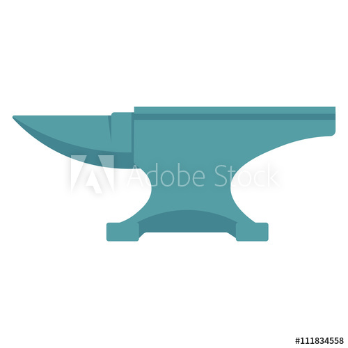 500x500 Anvil Vector Illustration