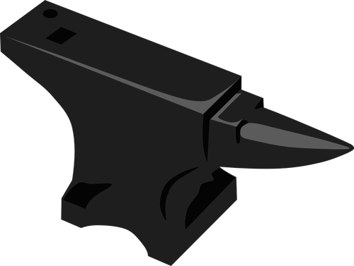 500x377 Blacksmith Anvil Vector Drawing