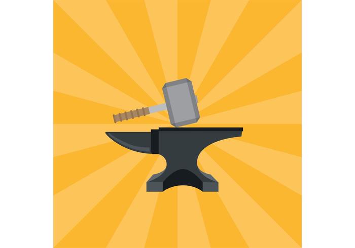 Hammer And Anvil Vector 700x490 Hammer And Anvil Vector