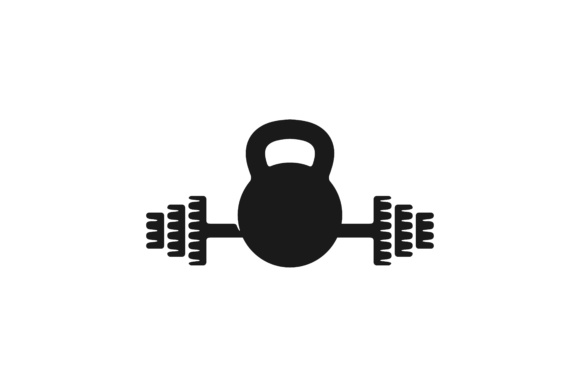 580x387 Barbel Gym Dumbbell Fitness Logo Designs Inspiration, Vector