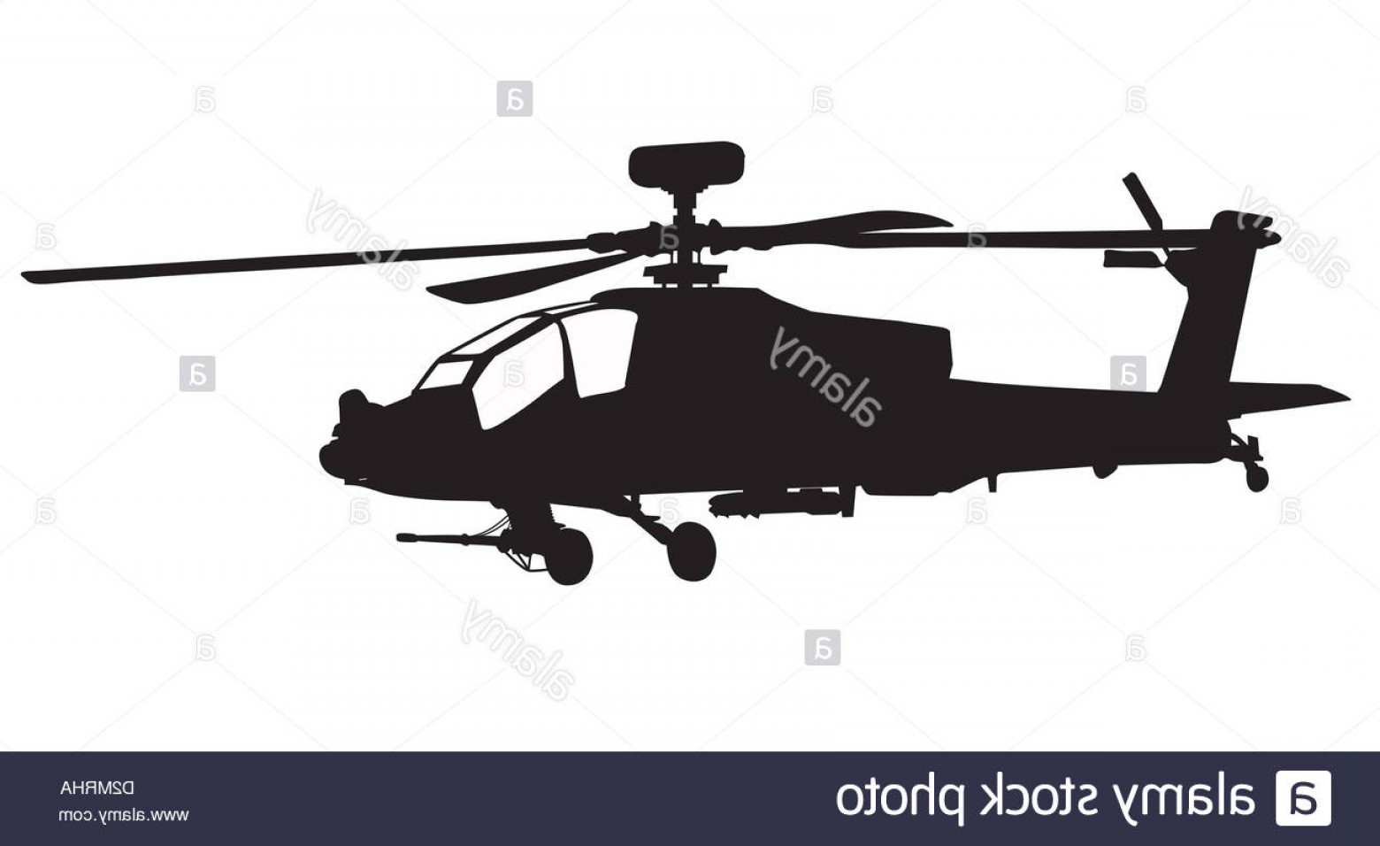 Apache Helicopter Vector at Vectorified.com | Collection of Apache ...