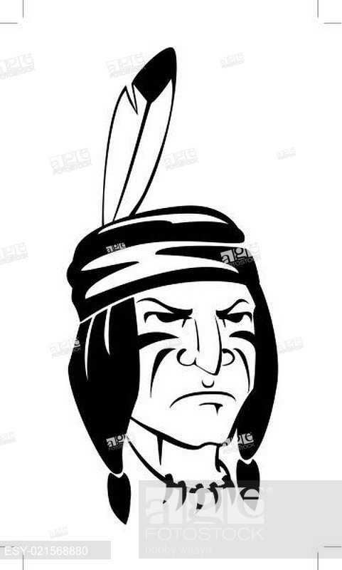 481x800 Indian Apache, Stock Vector, Vector And Low Budget Royalty Free