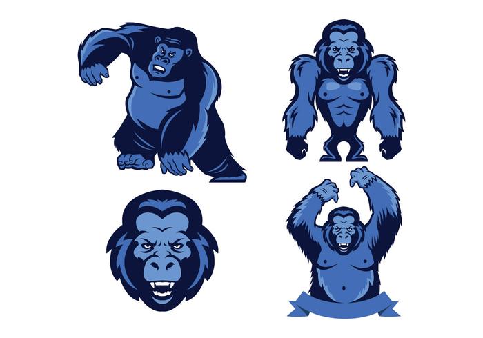Apes Mascot Vector 700x490 Apes Mascot Vector