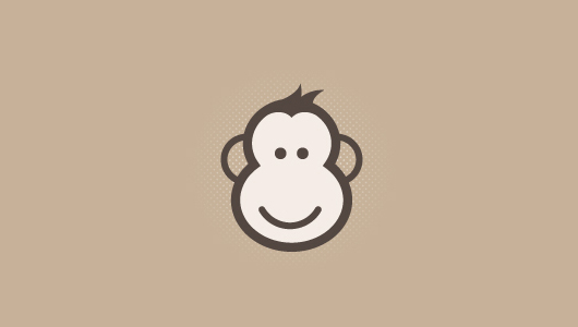 Vector Ape Illustration 530x300 Vector Ape Illustration