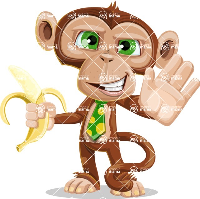 Ape Businessman Cartoon Vector Character Aka Bizzo 642x640 Ape Businessman Cartoon Vector Character Aka Bizzo