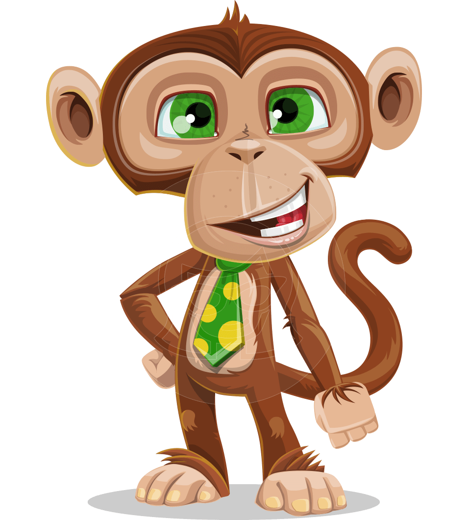 Ape Businessman Cartoon Vector Character Aka Bizzo 957x1060 Ape Businessman Cartoon Vector Character Aka Bizzo