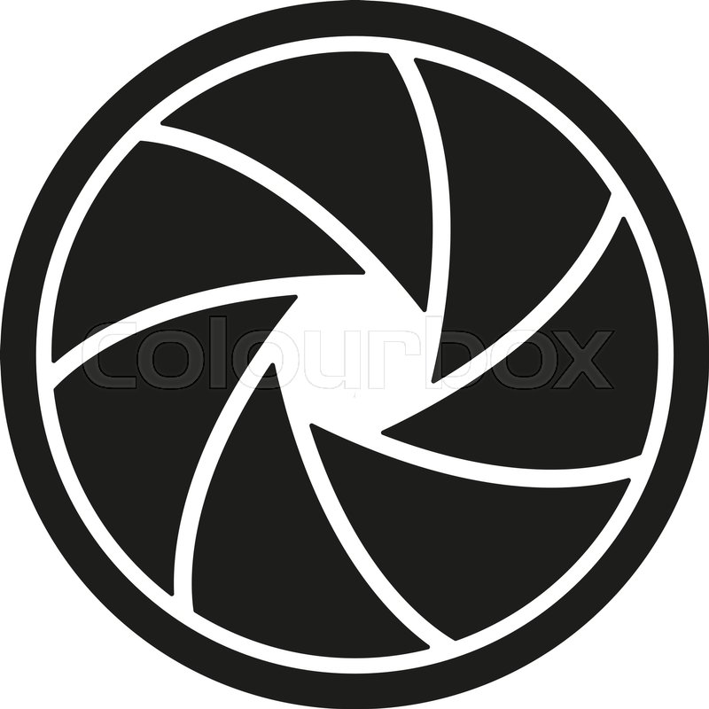 The Diaphragm Icon Aperture Symbol Stock Vector Colourbox 800x800 The Diaphragm Icon Aperture Symbol Stock Vector Colourbox
