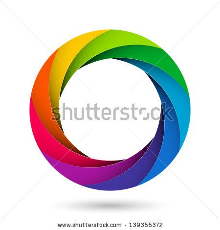 450x470 Colorful Camera Shutter Aperture Vector Fcircle Flowers Grafuc