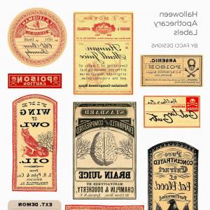 Apothecary Labels Vector at Vectorified.com | Collection of Apothecary ...