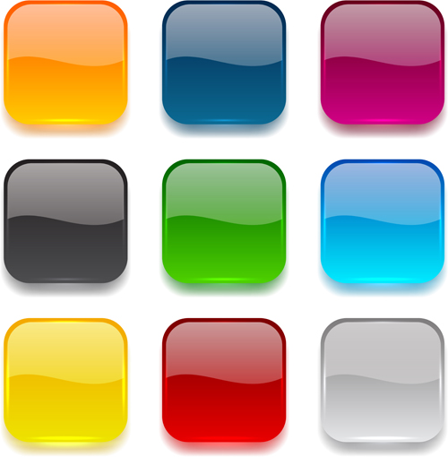 App Button Icons Colored Vector Set Free Download 500x510 App Button Icons Colored Vector Set Free Download