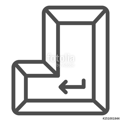 Enter Key Line Icon Enter Button Vector Illustration Isolated 500x500 Enter Key Line Icon Enter Button Vector Illustration Isolated