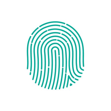 450x450 Id App Icon Fingerprint Vector Illustration Fingerprint Icon