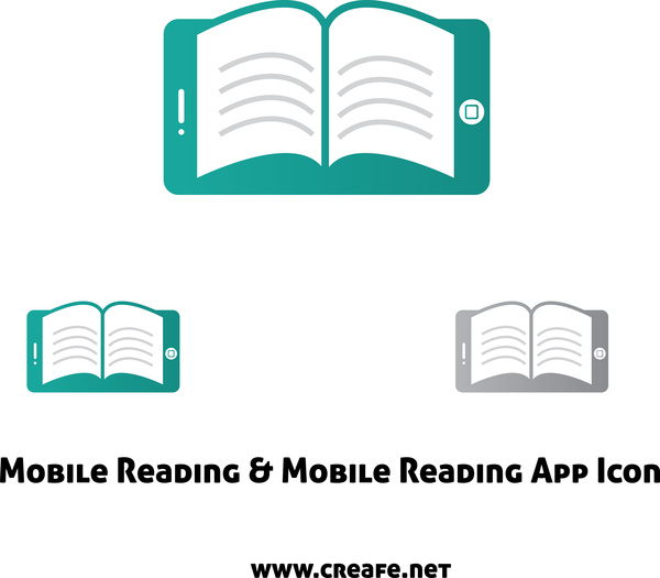 Mobile Book App Icon Vector Free Vector In Adobe Illustrator 600x525 Mobile Book App Icon Vector Free Vector In Adobe Illustrator