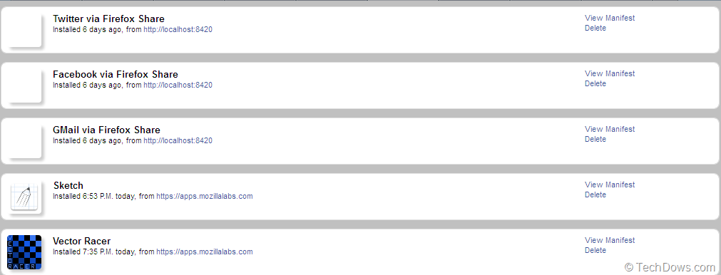 1011x386 Open Web Apps For Firefox Install Apps From Mozilla Web App Store
