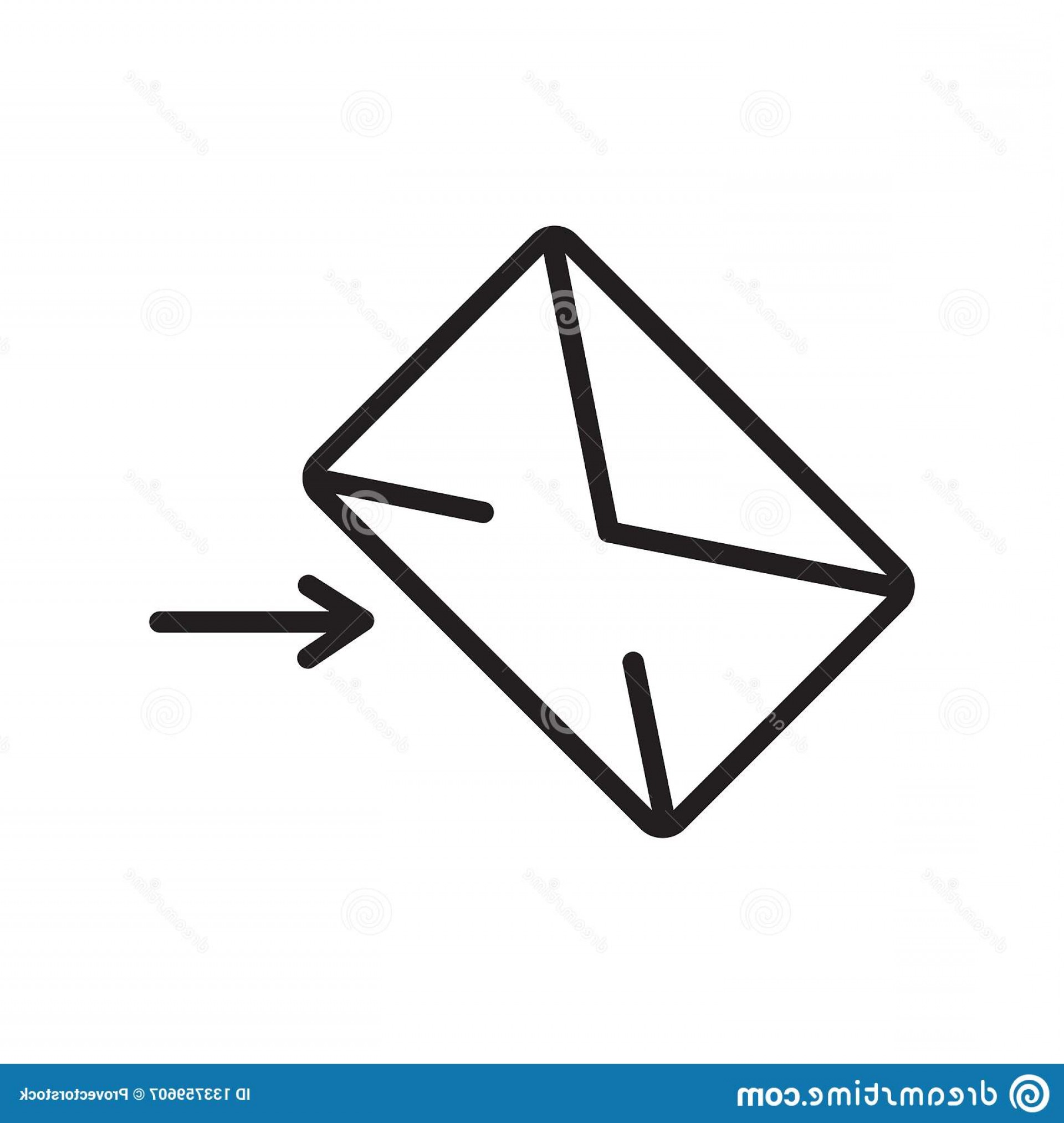 1920x2026 Email Icon Vector Isolated White Background Your Web Mobile App