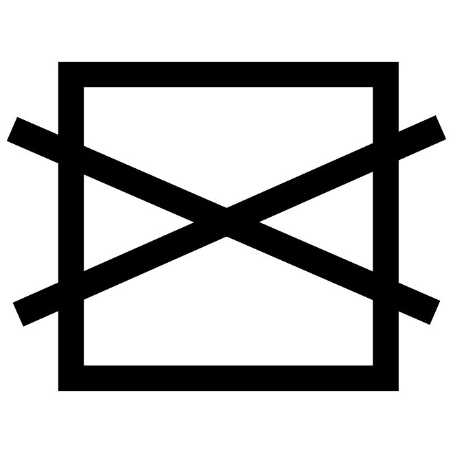 660x660 Do Not Dry Apparel Vector Symbol