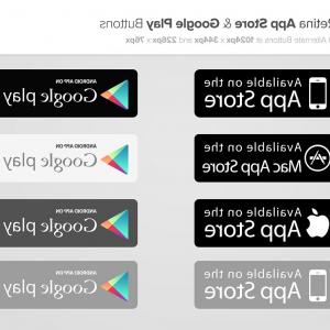 300x300 App Store Google Play Buttons X Createmepink