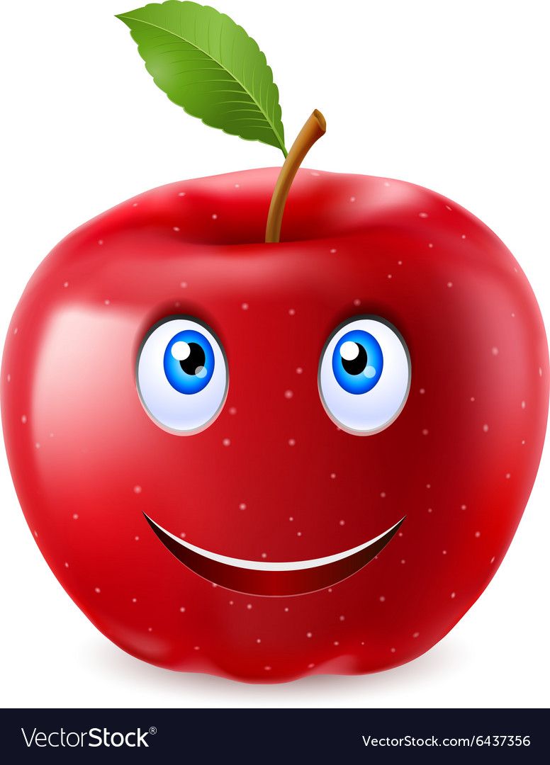 776x1080 Cartoon Apple Royalty Free Vector Image