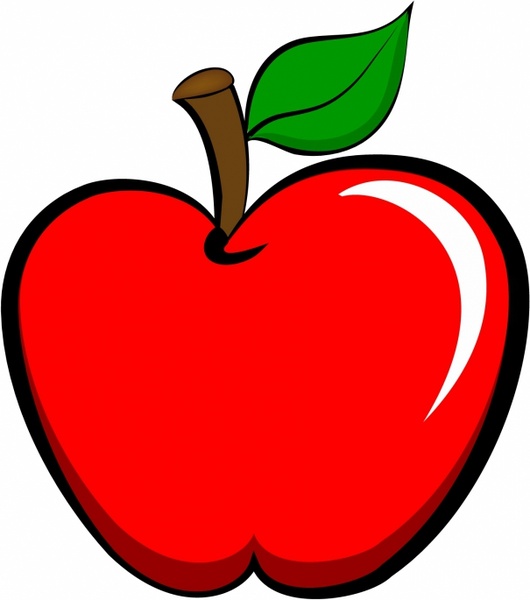 530x600 Apple Free Vector In Adobe Illustrator