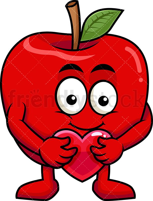 605x796 Apple Mascot Hugging Heart Icon Medical Clipart Vegetable