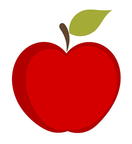 564x612 Apple Clipart Vector