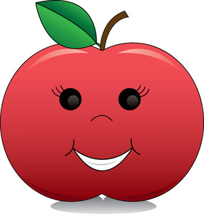 286x300 Halloween Apple Clipart