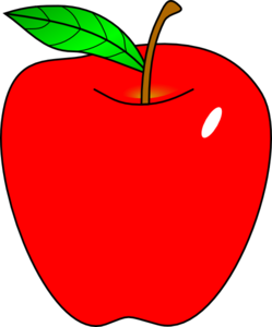 249x300 Red Apple Clip Art