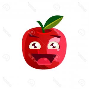 300x300 Apple Emoji Emoticon Expression Vector Hoodamathrun