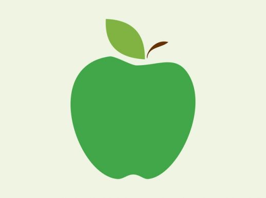 Apple Icon Vector 518x386 Apple Icon Vector