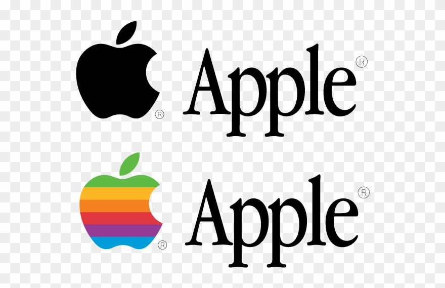 880x569 Apple Rainbow Vector Logo
