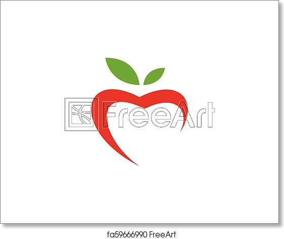 560x470 Free Art Print Of Apple Logo Vector Apple Logo Vector