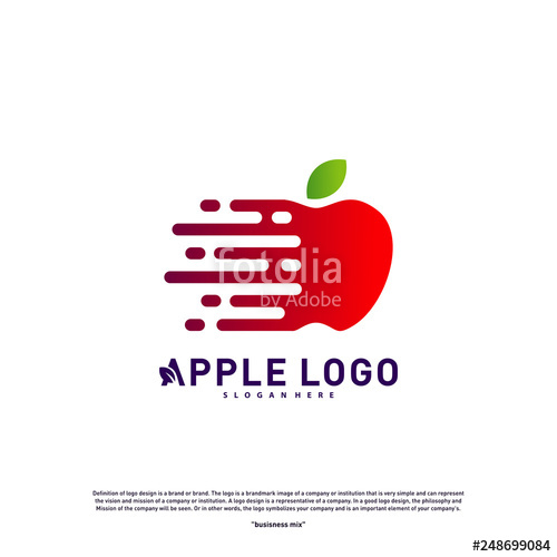 500x500 Tech Apple Logo Design Concept Fast Apple Creative Technology